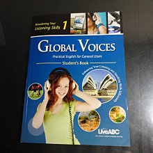 *【鑽石城二手書】2010出版 GLOBAL Voices 1  附2光碟 9789866406409 無劃記