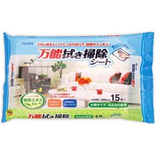 【JPGO】特價-日本製 萬用濕紙巾 厚手15枚入
