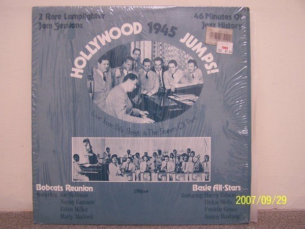 【原版爵士LP】165.Hollywood Jumps--1945年演奏會,大樂團之音,Fred Astaire精選,3LPs