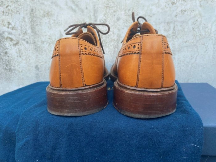 Loake 1880 英國製 雕花鞋uk 7. 5 一元起標Alden Tricker’s 百年品牌 手工皮鞋