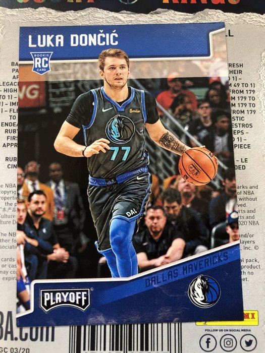 2018-19 NBA Panini Chronicles 小牛隊 Luka Doncic #183 新人卡