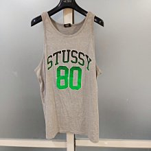 古著二手 STUSSY 灰色背心 墨西哥製 1元起標