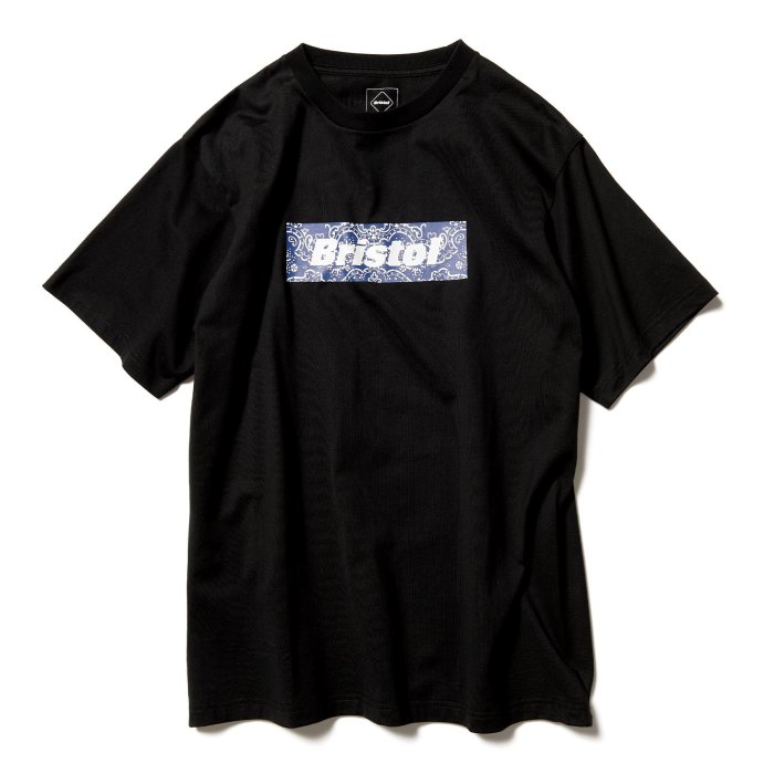 日貨代購CITY】2021SS F.C.Real Bristol BANDANA BOX LOGO TEE 短T