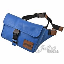 【茱麗葉精品】全新精品 COACH 專櫃商品 88312 方塊LOGO超輕皮革翻蓋三用腰包胸口包.藍 現貨