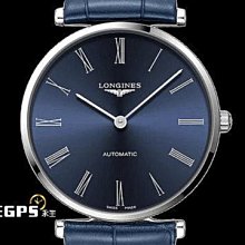 【永久流當品】LONGINES 浪琴  嘉嵐系列 L49184942 藍色面 VZN1939