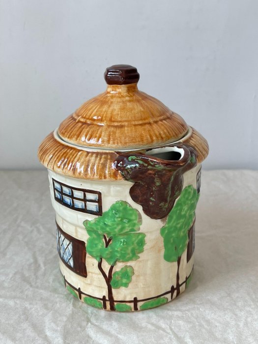 德國淘回，中古咖啡壺，手工制作鄉村風格陶瓷咖啡壺。Vinta
