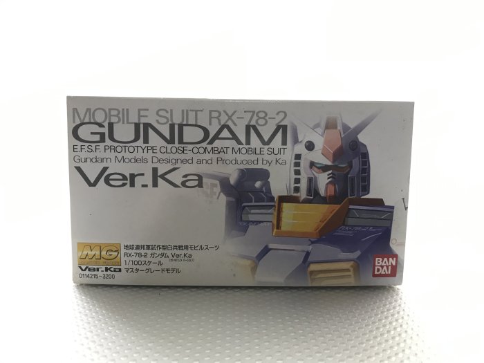 1111優惠【鋼普拉】現貨 BANDAI 玩具 模型 鋼彈 GUNDAM Ver.Ka  MG 1/100 RX-78-2 地球 聯邦軍 萬代 （送展示架）