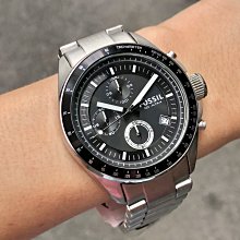 現貨 可自取 FOSSIL CH2600 手錶 44mm 黑面盤 鋼帶 計時 男錶女錶