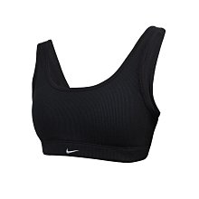 NIKE 女輕度支撐羅紋運動內衣(韻律 瑜珈 運動背心 BRA 訓練「FB4067-010」≡排汗專家≡