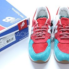 【高冠國際】NEW BALANCE x Concepts 496 CM496CP 紅 湖水綠 麂皮 3M 反光鞋帶