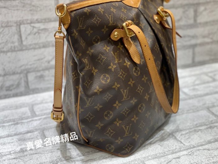 《真愛名牌精品》LV M40146 PALERMO GM 手提/斜背兩用包 **82成新**(59443)