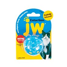 美國JW Pet 格子球-貓草（DK-71061） 可塞零食 抗憂鬱玩具 貓玩具