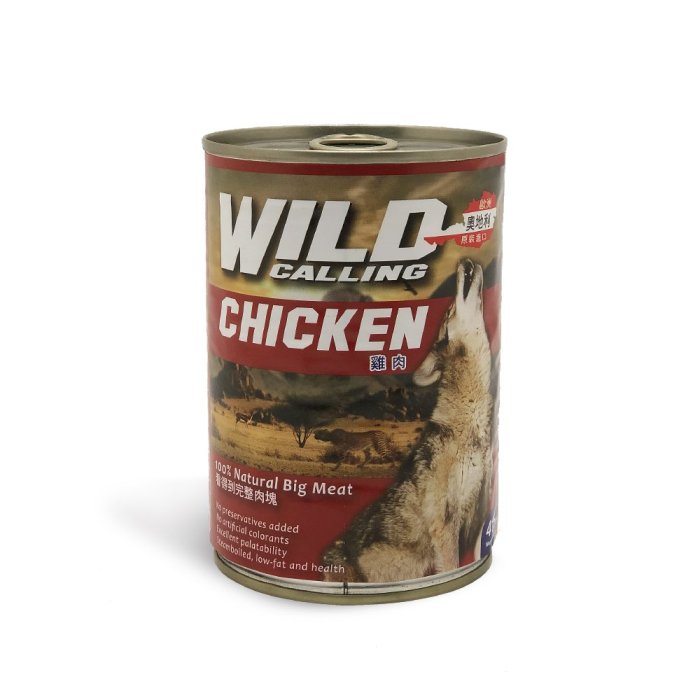 寵過頭-WILD CALLING 奧地利 犬罐 狗罐頭 大狗罐 完整肉塊 六種口味 415g
