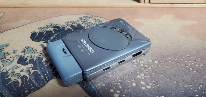 原裝Sony索尼ex909雙磁頭磁帶機卡帶機隨身聽