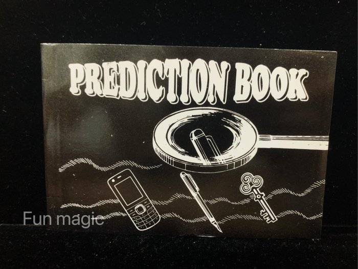 [fun magic] 預言書 prediction book 預言魔術 心靈感應 心靈魔術 把妹魔術