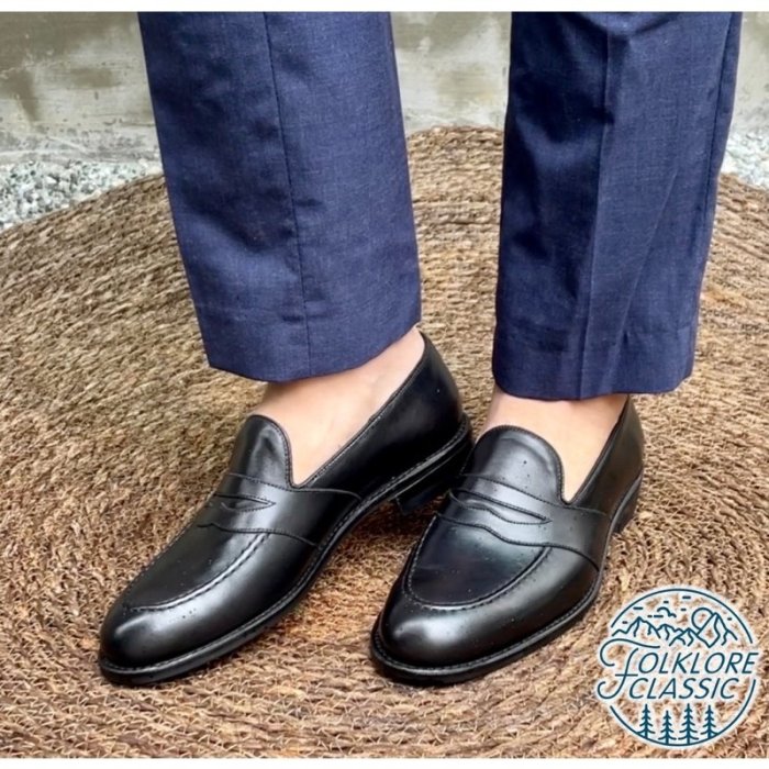 Folklore Classic 固特異手工真皮便士樂福鞋 Penny Loafer Loake Carmina 全客製