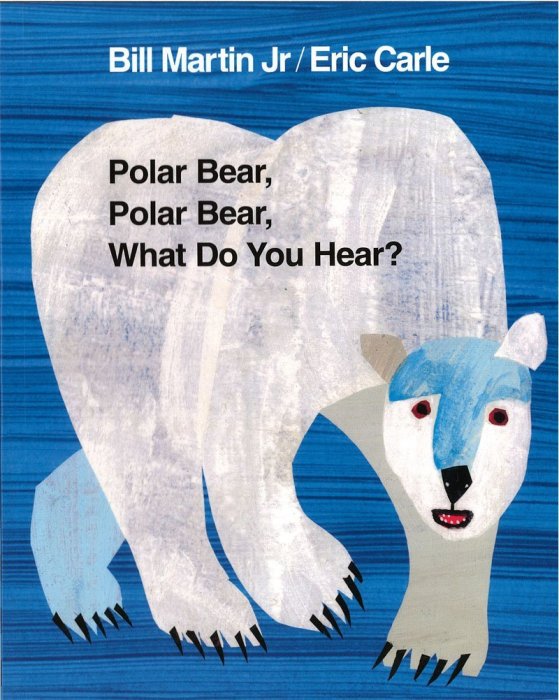 ＊小貝比的家＊ 廖彩杏~~POLAR BEAR, POLAR BEAR, WHAT DO YOU HEAR?[平裝書+CD]