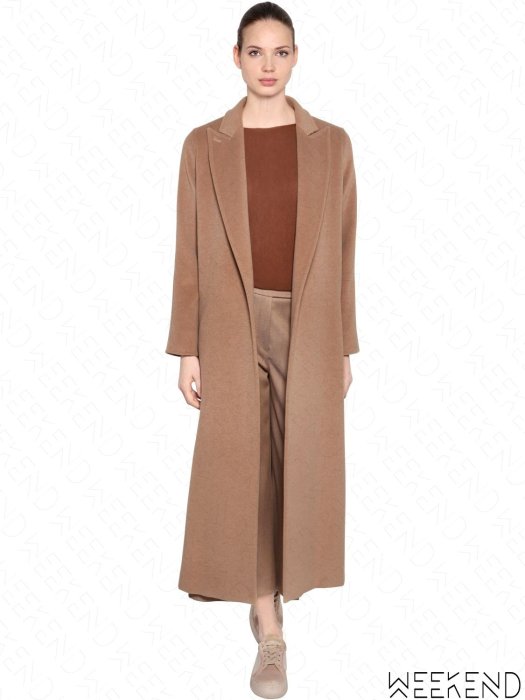 【WEEKEND】 MAX MARA Adda 駝絨 外套 大衣 駝色 18秋冬