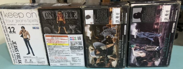 海賊王 正版金證 One piece 艾斯 怪僧 烏魯基 食人鬼 巴托 洛米奧 魯夫 單盒