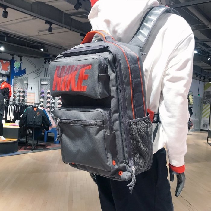 熱銷 NIKE耐克MAX AIR氣墊運動電腦雙肩包背包學生書包男女DA8217-254