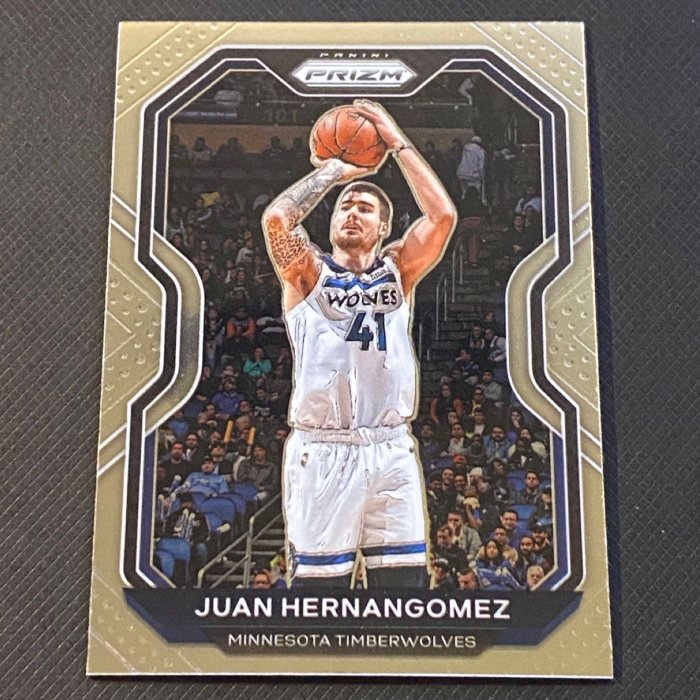 2020-21 Panini Prizm - [Base] #192 - Juan Hernangomez