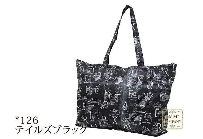 現貨到 全新日本正品 HAPI+TAS 深色草莓 折疊購物袋防水可插行李箱