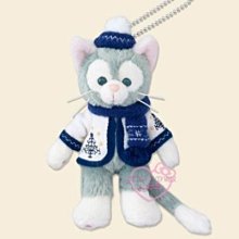 ♥小花花日本精品♥日本海洋迪士尼樂園限定商品Duffy&Friends站姿吊飾掛飾吊偶聖誕節系-傑拉貓款96526705