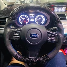 【小鳥的店】速霸陸 WRX STI LEVORG SUBARU 鍛造碳纖維款 變形蟲 方向盤