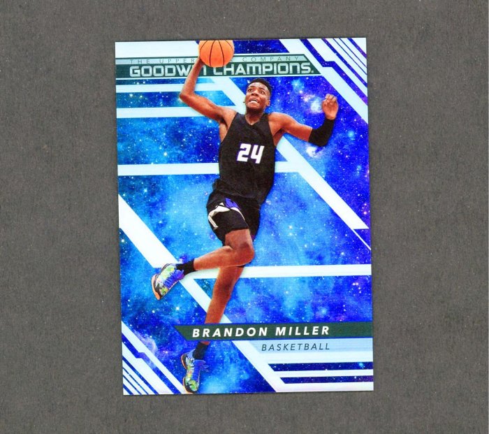 限量199張星空銀亮！(RC) 黃蜂榜眼Brandon Miller 第一版Goodwin 