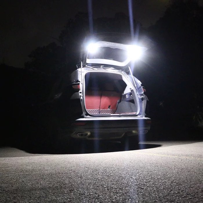 HONDA CRV 5代 專用 原廠 LED 露營燈 行李箱燈 後廂燈 尾門燈 28顆LED燈 觸碰開關