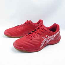 ASICS 1113A037600 CALCETTO WD 9 男女 室內足球鞋 2E楦 經典紅【iSport愛運動】