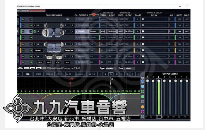 美國【ZAPCO】ADSP-Z8 IV8 數位信號處理器內建八聲道擴大機.九九汽車音響(新北市-板橋店).公司貨保固一年