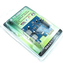 小白的生活工場*EASYDIY USB3.0 PCI-E 擴充卡 2 PORT (需SATA電源)