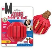 Ω永和喵吉汪Ω-美國KONG Stuff-A-Ball 八角零食填充球~抗憂鬱玩具KS2（M）狗益智玩具