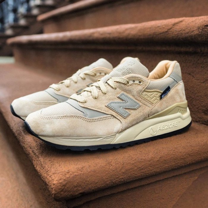 A - li 269 NEW BALANCE M998BLC 美製沙漠卡其耐磨材質麂皮復古跑鞋