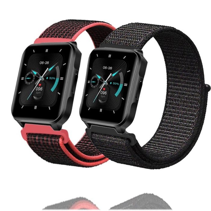 LENOVO 聯想 S2 PRO S2 S8 錶帶尼龍編織環彈性智能手錶帶柔軟腕帶手鍊皮帶