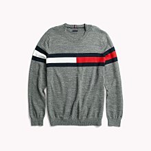 ☆【TH男生館】☆【TOMMY HILFIGER LOGO針織衫】☆【TOM002L2】(XS-S-M)