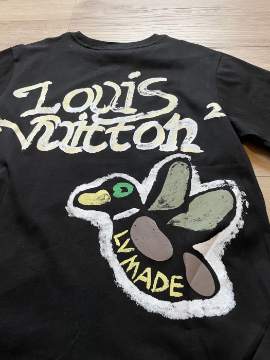 一元起標】LV X HUMAN MADE BY NIGO 水鴨童趣塗鴉TEE 一元起標無底價