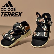 南◇2021 4月  ADIDAS SUMRA  TERREX SUMRA SANDALS 涼鞋 黑迷彩 Fy9911