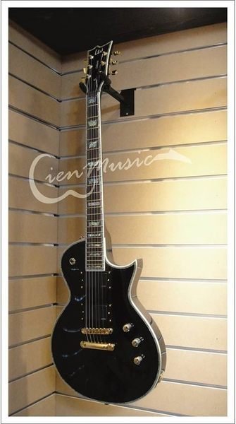 『立恩樂器』台南 ESP LTD 經銷商 EC-1000 BLK 黑色 電吉他 金色配件 EMG 拾音器