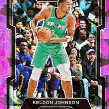 【桃6-1050】KELDON JOHNSON (PINK) 2023-24 PRIZM
