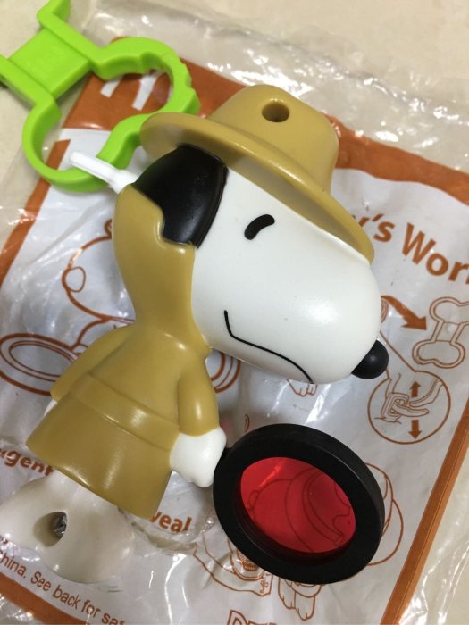 McDonald's麥當勞玩具-SNOOPY’s world神秘特工史努比@早期懷舊童玩公仔玩偶企業娃娃企業寶寶商標收藏柑仔店