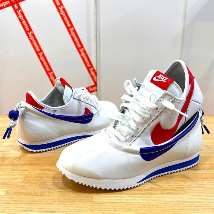 BLACK冠希著!全新CLOT x Nike Cortez阿甘鞋CLOTEZ陰陽聯合三用功夫鞋LA OG配色慢跑鞋