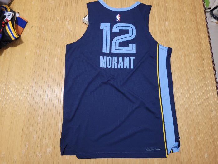 Nike Ja Morant city 城市 曼菲斯 灰熊 球員版 SIZE:48  #12號