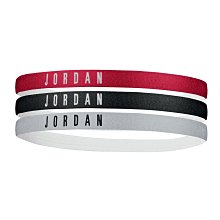 NIKE JORDAN HEADBANDS 3PK髮帶(頭帶 有氧 喬丹「J0003599626OS」≡排汗專家≡