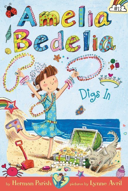 ＊小貝比的家＊AMELIA BEDELIA CHAPTER BOOK #12:DIGS IN/平裝7~12歲