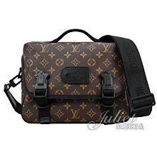 【茱麗葉精品】全新商品 LV 專櫃商品 M46972 TRAIL 經典花紋翻蓋釦式兩用包/郵差包 現貨