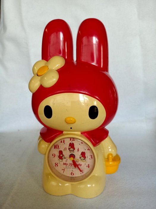 惠惠--早期1998年三麗鷗美樂蒂造型時鐘擺飾（400）