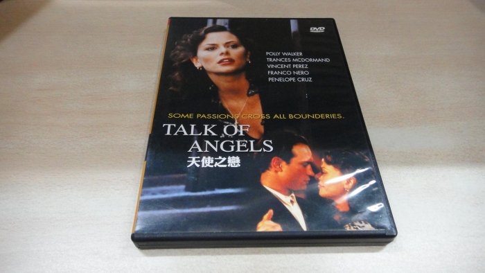 音樂小館(DVD)電影:(台灣正版)天使之戀(Talk of angels)(文森培瑞茲,法蘭西絲麥多曼,波麗華肯)