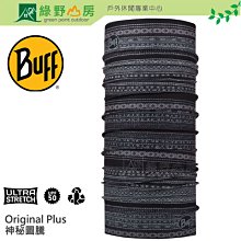 《綠野山房》Buff 西班牙 Original 神秘圖騰Plus 四向彈性布料 經典頭巾 BF118815-901